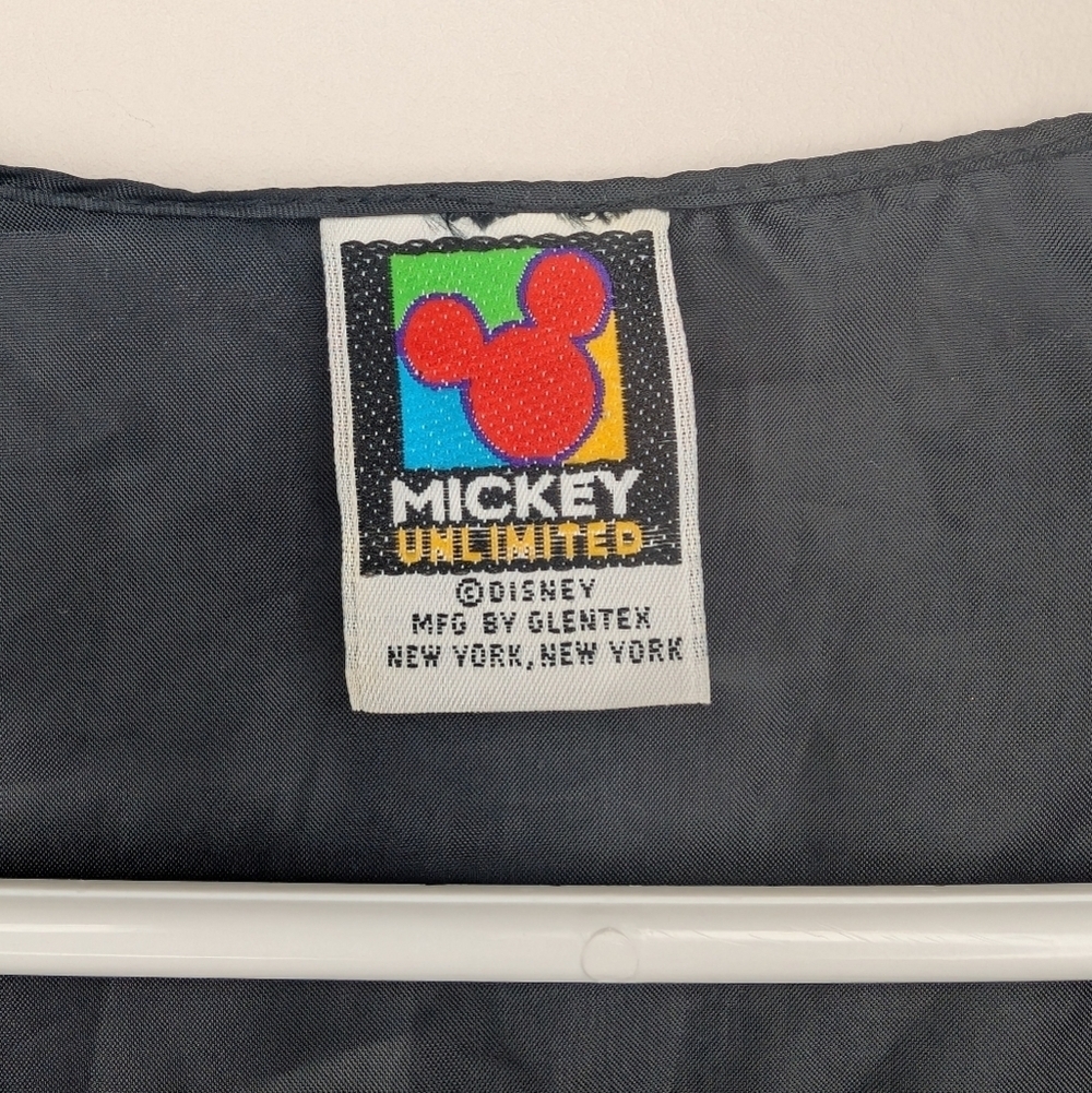 Vintage Disney Mickey Unlimited One Size Fits Most Button Down Mikey Pink Vest - Picture 2 of 10